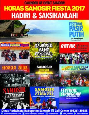 Mari Datang ke Danau Toba, Ada Even 'Horas Samosir Fiesta 2017'