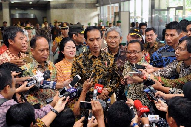 Soal Penyadapan SBY, Presiden Jokowi: Itu Isu di Pengadilan, Tanyakan Yang Berbicara