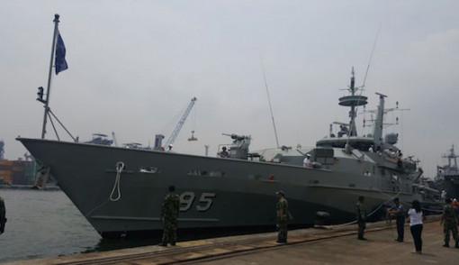 Kapal Australia Singgah di Jakarta