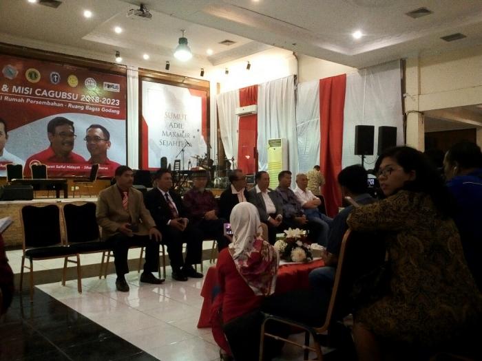 Paslon Cagub Tak Hadir, Ribuan Warga Sumut Kecewa