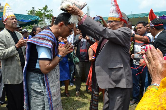Tokoh Masyarakat Taput Berangkatkan Calon Gubsu JR Saragih