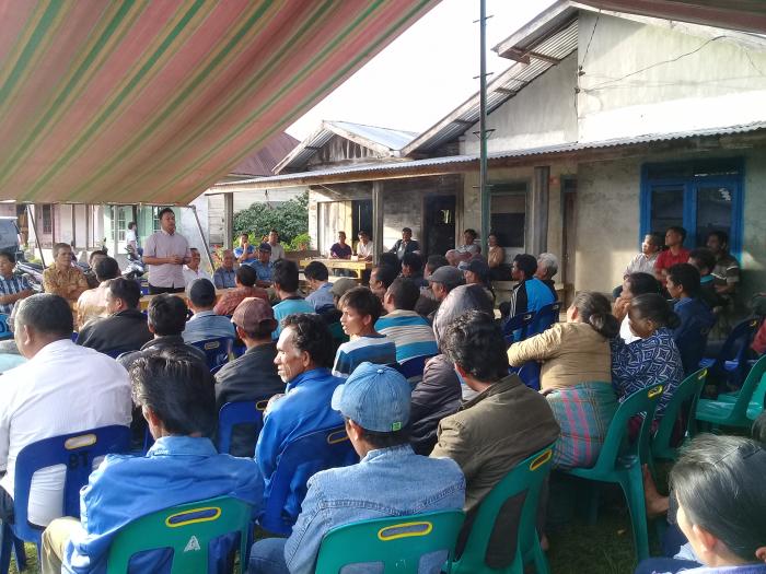 Kampanye Tatap Muka TOMAN Di Desa Lubu Siregar II: Menginginkan Kembali Seperti Pemerintahan TOLUTO