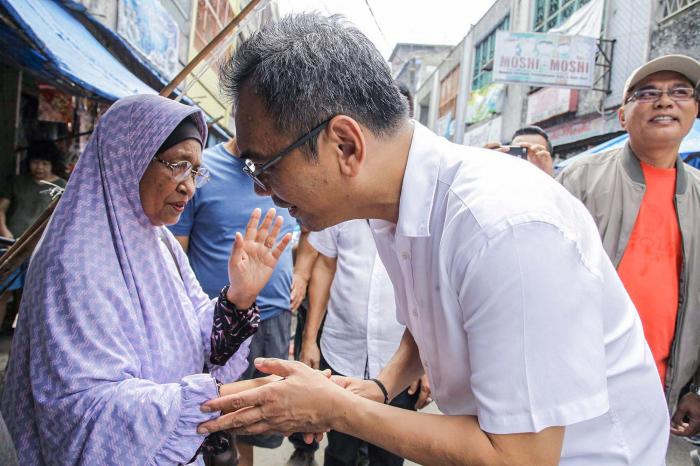 Setahun Menanti Pemerintah, Pedagang Pasar Tavip Mengadu ke Sihar Sitorus