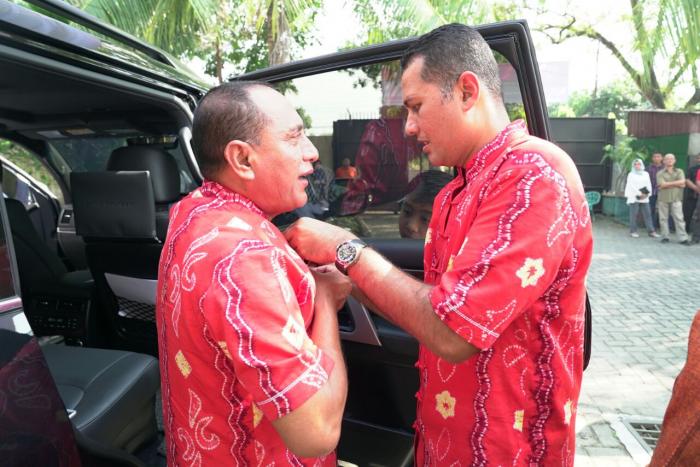Edy Rahmayadi: Cemana Ini Jek, Apakan Dulu Bagian Atasnya Ini