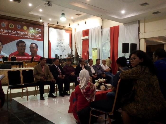 Masyarakat Kesal, Pemaparan Visi Misi Calon Gubernur Sumatera Utara Batal Dilaksanakan