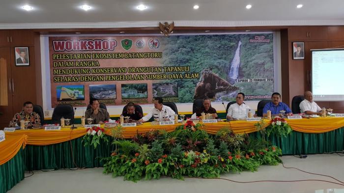 Parlindungan Purba Hadiri Workshop Konservasi Orangutan Tapanuli