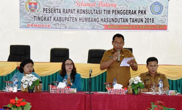 Bupati Humbahas Ajak TP PKK Berperan Aktif Mensukseskan Penanaman Jagung