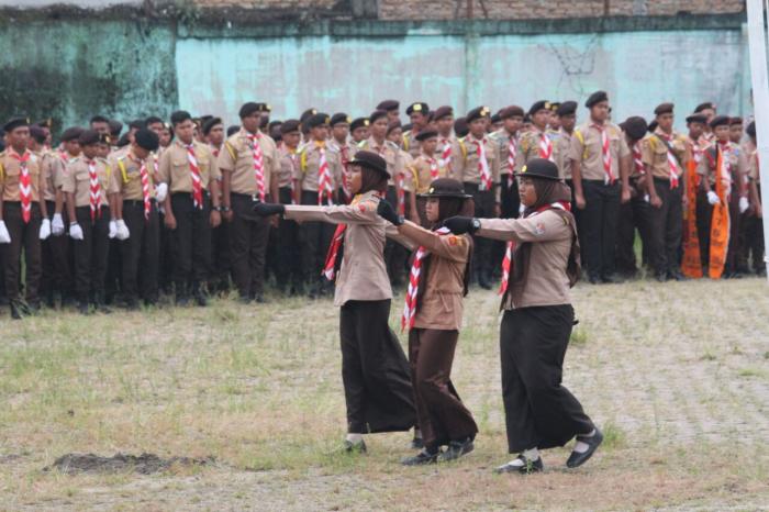 Lomba Perkemahan Pramuka Prestasi ke-XII se-Sumatera Dibuka