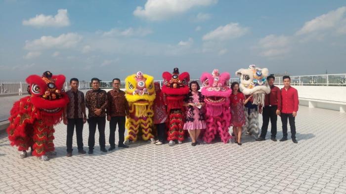 Perayaan Imlek di Sekolah Global Prima Meriah