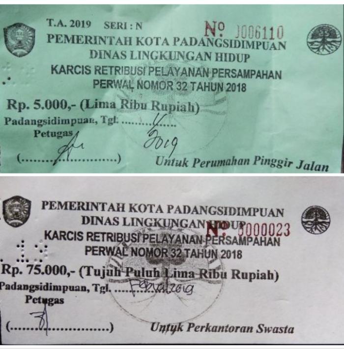 Tarif Retribusi Bagi Masyarakat Naik "Meroket" di Padangsidimpuan