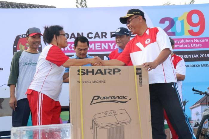 Sosialisasi Pemilu Serentak Warnai CFD