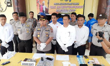 Polres Tobasa Paparkan Hasil Operasi Antik