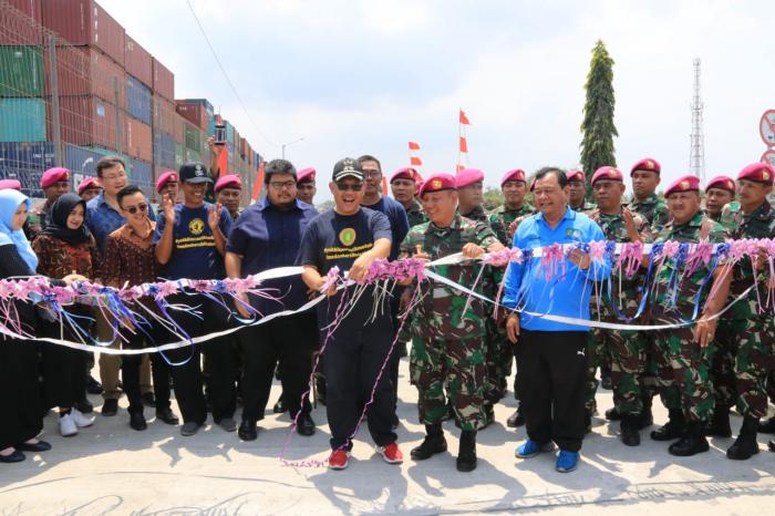 Peresmian Jalan Ahmad Berkawan di Belawan