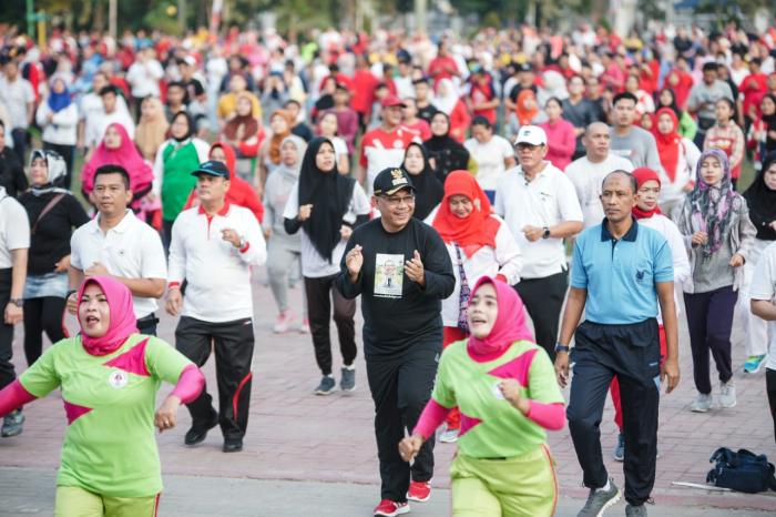 Pencanagan Lapangan Merdeka Kawasan Bebas Sampah dan Rokok