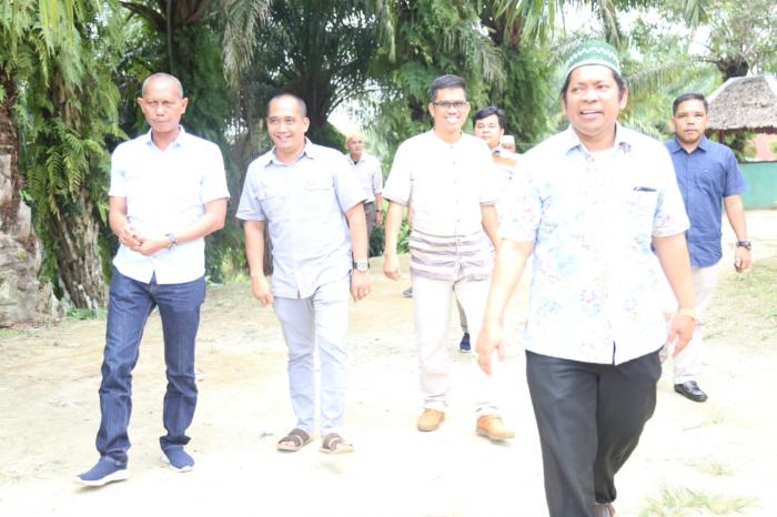 Rektor UINSU Cek Kesiapan Pembangunan Stais Labuhanbatu