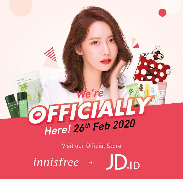 innisfree Hadirkan 100 Produk Resmi dan Promo Ekslusif di JD.ID