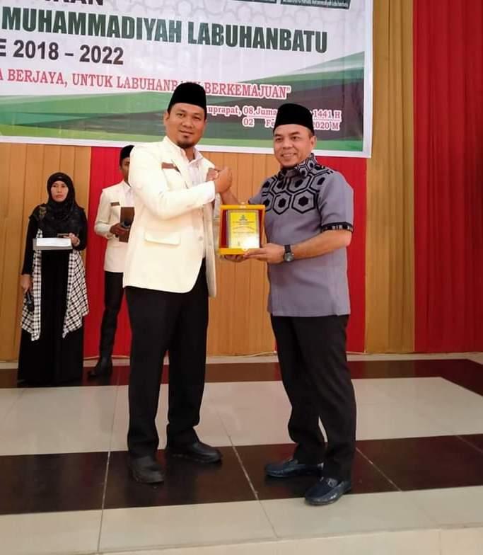 Bupati Labuhanbatu Hadiri Pelantikan PD Muhammadiyah