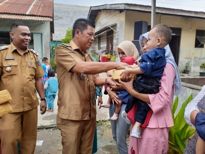 Camat Rantau Utara Apresiasi Kegiatan Kader Posyandu Melati