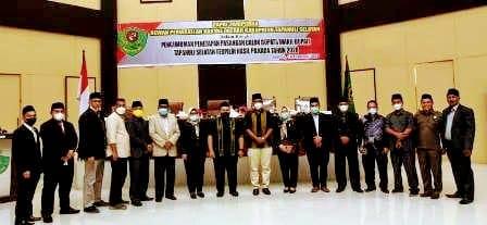 DPRD Tapsel Gelar Paripurna Pengumuman Bupati Dan Wakil Bupati Terpilih