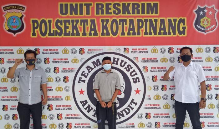 Tekab Polsekta Kotapinang Tangkap DPO Curat