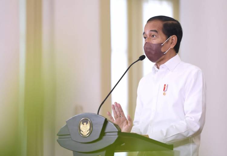 Presiden Jokowi Bertemu Pimpinan ADB di Istana Bogor