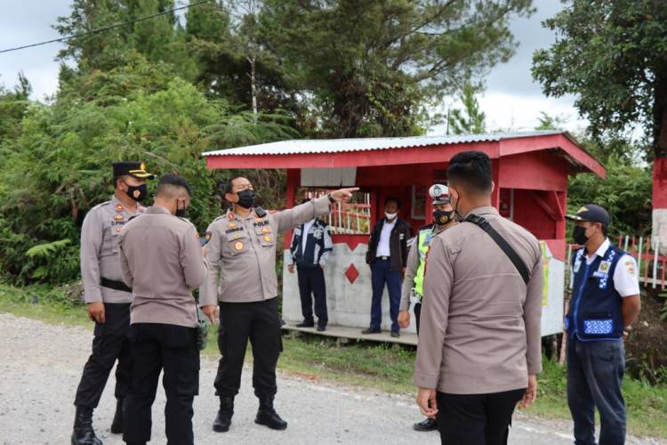 Jelang Kunjungan Presiden Jokowi di Humbang Hasundutan, Kapolres Pastikan Kondisi Aman