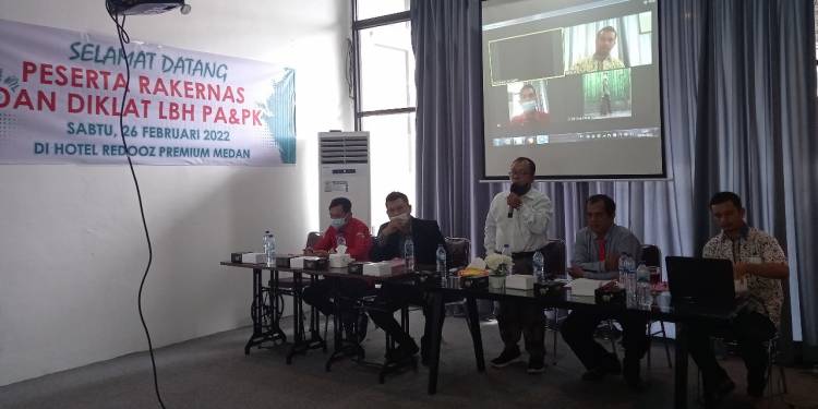 Gelar Rakernas LBH PA&PK, Jauli Manalu: "Tangismu Adalah Tangisku"