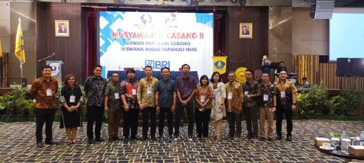 Muscab Hiswana Migas Rayon Tapanuli-Nias Berjalan Sukses