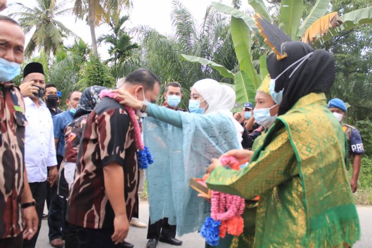 Bupati dan Wakil Bupati Labuhanbatu Hadiri Pelantikan Pengurus Angkatan Muda Siliwangi Rayon Panai Tengah