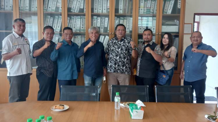 Jelang Musprov Pertina, KONI Sumut Terima Audiensi Panitia dan Pengprov Pertina