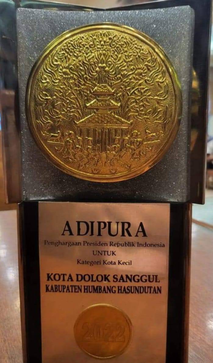 Pemerintah Kabupaten Humbang Hasundutan Terima Penghargaan Anugerah Adipura 2022