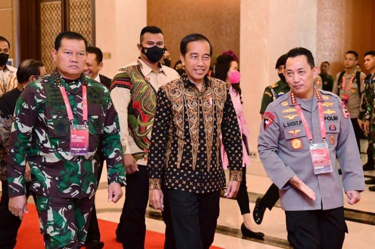 Sampaikan Arahan pada Rapim TNI-Polri, Presiden: Harus Samakan Visi
