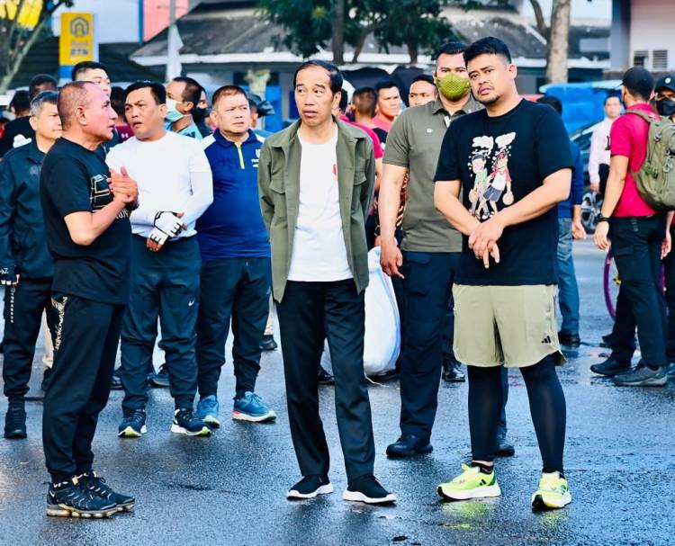 Cek Penataan Kota Medan, Presiden Jokowi: Akan Ciptakan Perubahan Besar