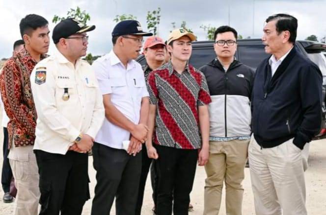 Menko Marves Luhut Panjaitan Tinjau Kembali TSTH2 di Humbang Hasundutan
