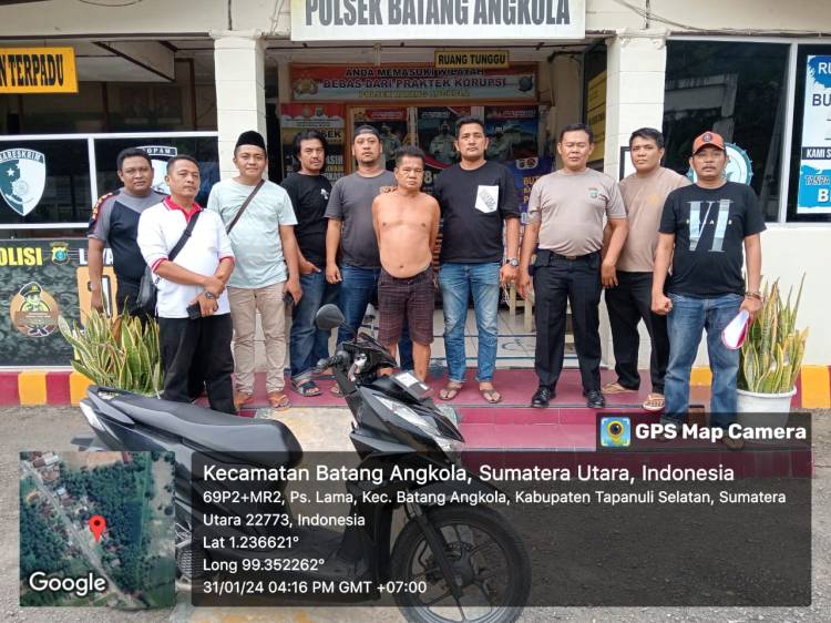 Mencuri di Rumah Makan Labusel, 2 Pelaku Ditangkap di Tapsel