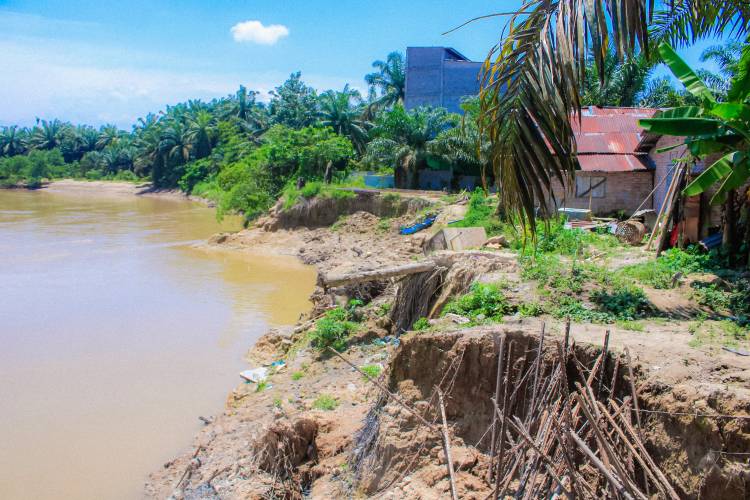Tanggap Bencana, PLT Bupati Tinjau Langsung Lokasi Tanah Longsor di Desa Tanjung Harapan