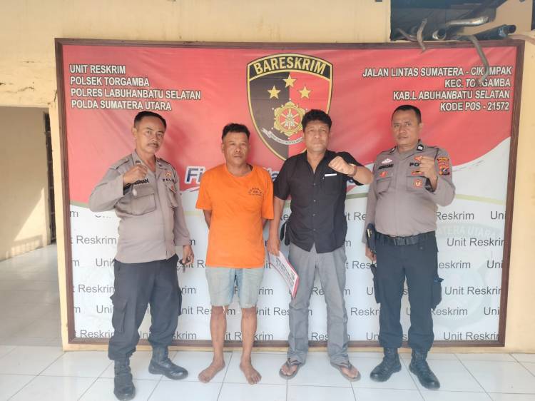 Unit Reskrim Polsek Torgamba Tangkap Pencuri Sepeda Motor