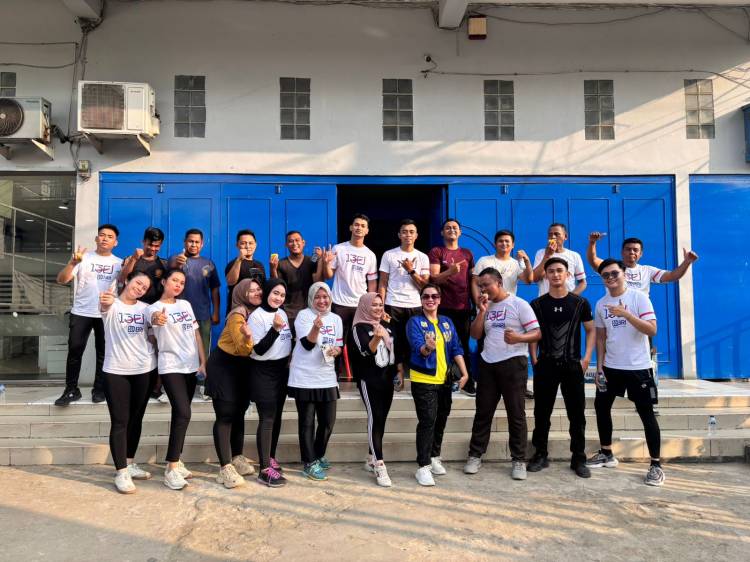 Jaga Kebugaran, BRI BO Kotapinang Laksanakan Kegiatan Senam Rutin