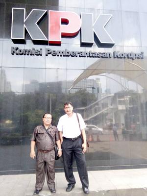 Kunjungi KPK dan Kementerian PU Pera Jauli Manalu Laporkan Dugaan Persekongkolan Lelang di BWSS-II