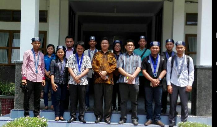 Pengurus Pusat GMKI Silaturahmi dengan Pimpinan STT HKBP dan Pucuk Pimpinan GKPS