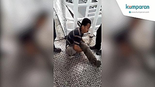 Bah Memalukan, Roni Hutapea asal Medan Pura-pura Puntung Kaki untuk Mengemis di Jakarta