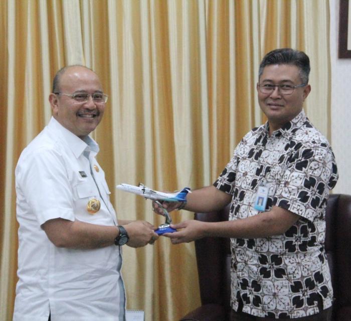 Garuda Indonesia Ajak Pemko Medan Promosikan Daerahnya