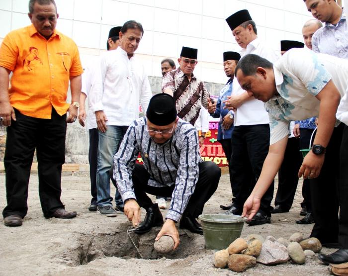 Pembangunan Mushala Medan Club Dimulai