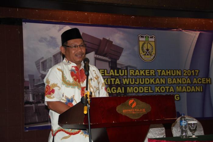 Akhyar Nasution Hadiri Raker Pemko Banda Aceh di Medan