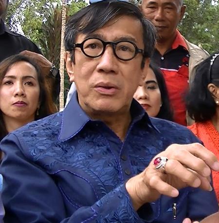 Menkumham RI Yasonna H Laoly akan Hadiri Peluncuran Buku Prof Amudi Pasaribu