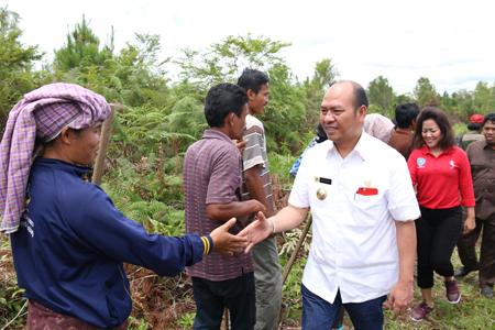 Pemkab Taput, Dorong Poktan Melek Teknologi Pasca Panen