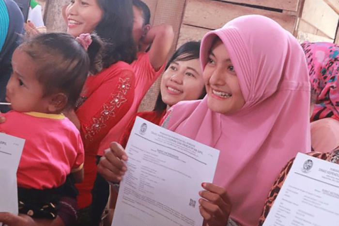 Pemilih Pemula Memilih dengan Suket
