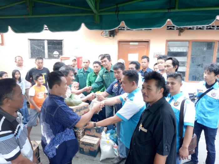 DPK KNPI Medan Petisah Peduli Korban Kebakaran