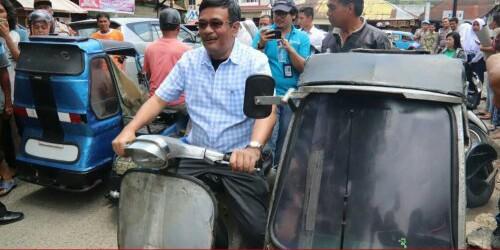 Warga Padangsimpuan Sambut Hangat Cagubsu Djarot 