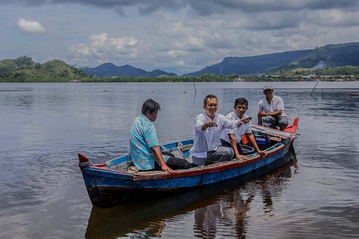 Sihar Sitorus Lihat Potensi Sektor Ekonomi Pada Pengembangan Teripang Laut di Tapteng